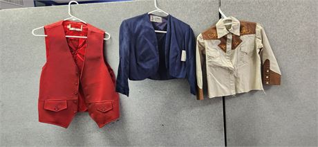 Stern & Mann Shirt & Red Vest & Shirt