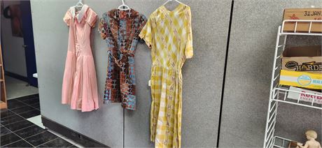 Miss Smith Butterfly Dress & Retro Mini Dress. Size XS & Sue Brett Dress
