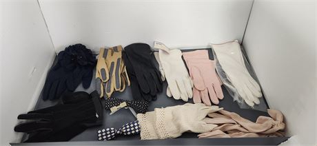 Vintage Gloves. Various Styles & Sizes