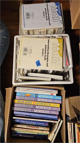Educational books, kids books,etc