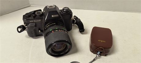 Ricoh KR-5super2 Camera & Argus Light Meter