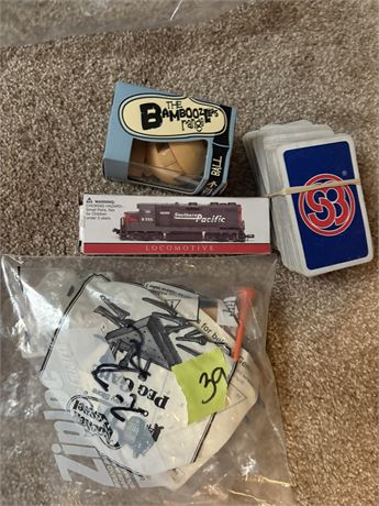 Toys, Cards, Peg Mind Game