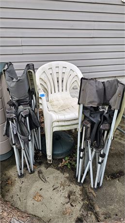 Asst. Lawn outside chairs