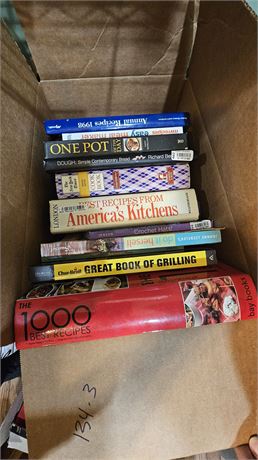 Cookbooks, books