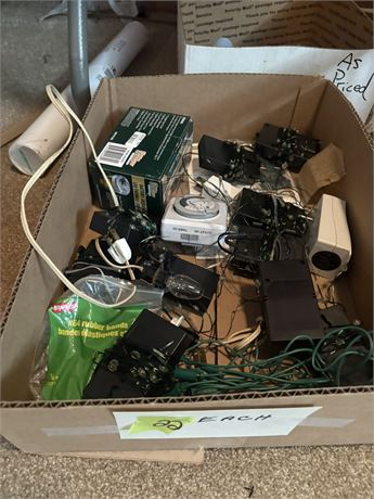 Mini Battery Lights, Timers