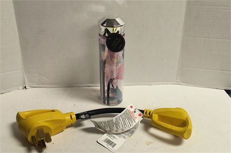 Power Grip Adapter & Savor & Celebrate Hydration Bottle