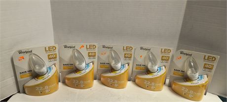 Whirlpool LED B35 Candle Bulbs