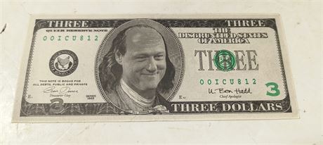 Clinton Novelty Currency
