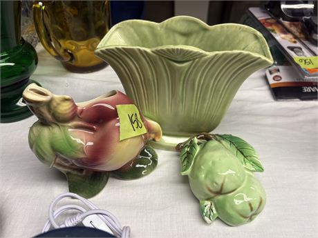 Vases, Roseville Pottery