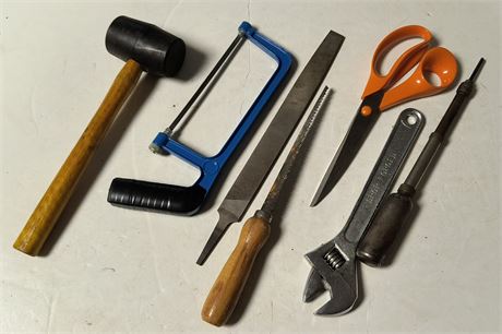 Flat Of Miscellaneous Tools
