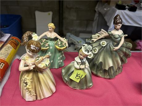 Figurine Planters (4)