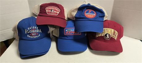 Lot Of Various Baseball Hats