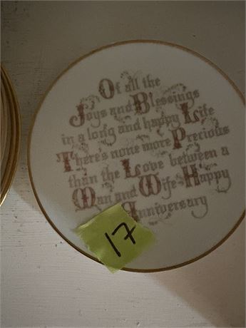 Collectible Plate, Lasting Memories
