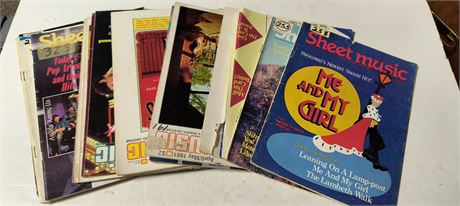 Flat Of Various Magazines