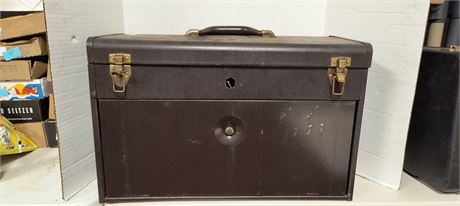Empty Metal Toolbox