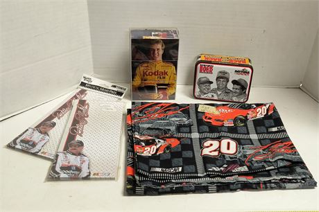 Flat Of Collectible Nascar Items