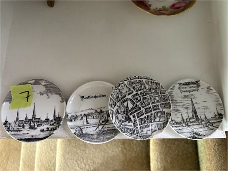 Collectible Mini Plates,  Altenkunstadt Germany