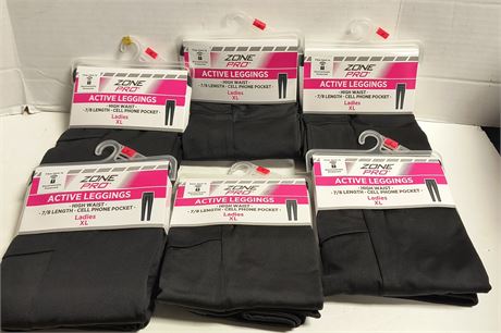 Zone Pro Active Leggings. Size XL