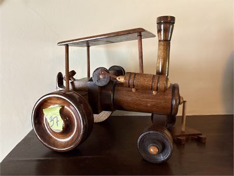 Vintage Wood Tractor