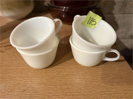 Vintage Glass Mugs
