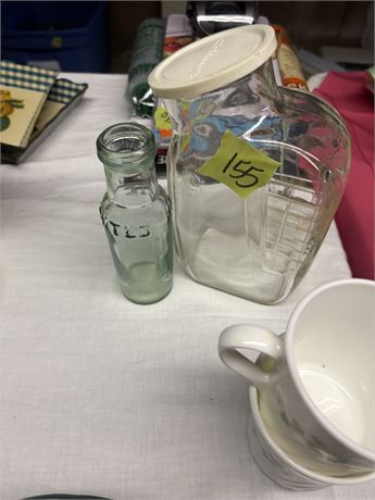 Glass Pitcher, Bottle