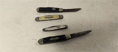 Lot Of Various Pocket Knives