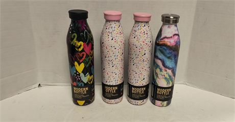 Lot Of Modern Style Water Bottles