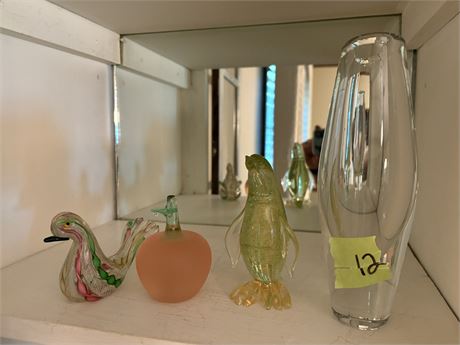 Glass Decor, Bird, Penguin