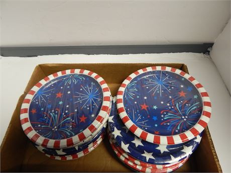 Lot Of 4TH Of July Decorations