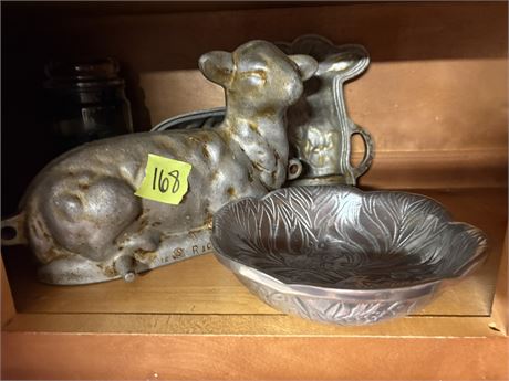 Lamb Cake Pans, Bowl
