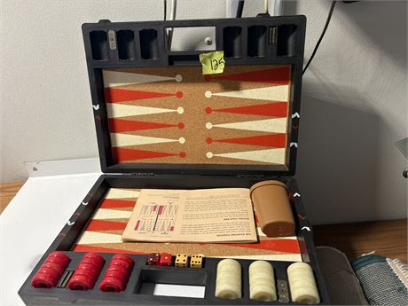 Vintage Backgammon Game