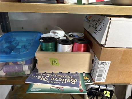 Paints, Ribbon, Misc