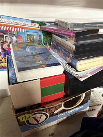 VHS and DVDs