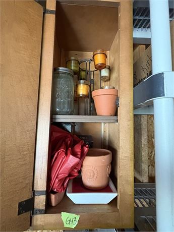 Flower Pots, Candles