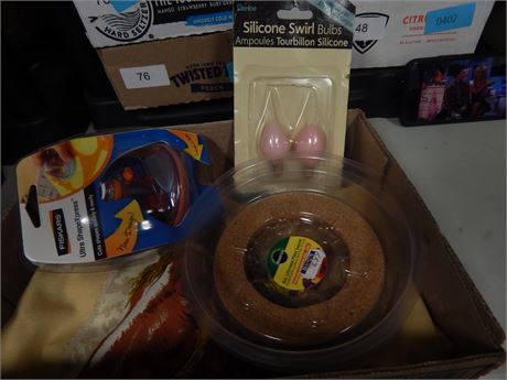 Flat Of Various Items