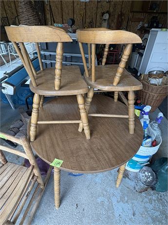 Child's Table and Chairs