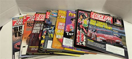 Lot Of Stock Car Racing Magazines