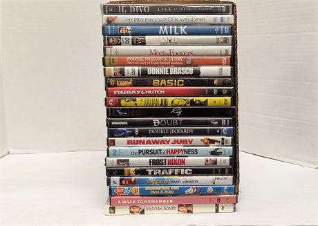 Flat Of Various DVD's