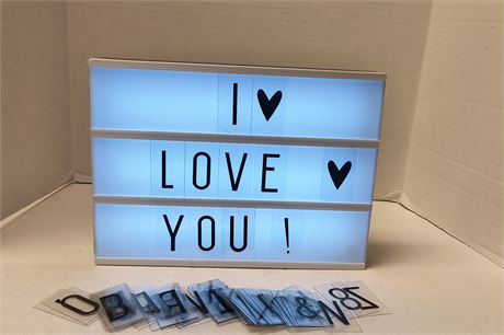 Cinema Light Box