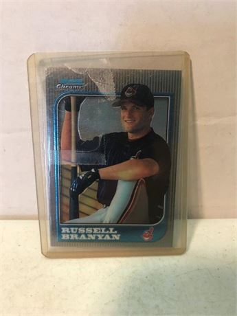 1997 Russell Branyan Bowman Chrome Card