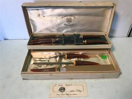 Englishtown Fifth Ave, Sheffield England Knife Set