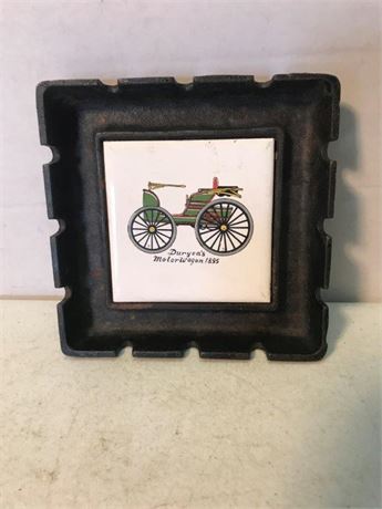 Vintage Cast Iron Ashtray