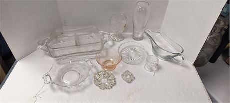 Lot Of Glassware