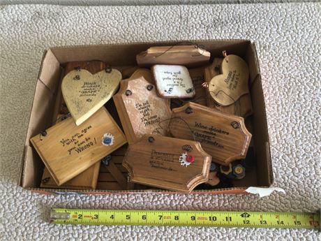 Box of Cute Wall Hangings