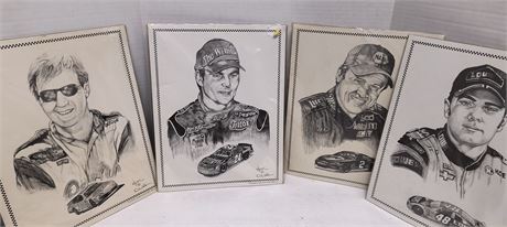 Various Nascar Driver Artwork