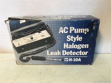 AC Pump Style Halogen Leak Detector