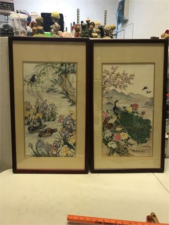 Pair of Asian Artwork