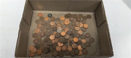 Flat Of Foreign Coins