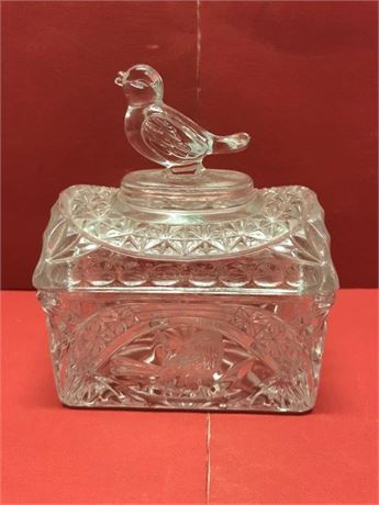 Hofbauer Byrnes Crystal Candy Dish