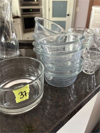 Glass Bowls, Dishes